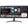 Monitor 34" LG 34WP500-B, UW FHD, AMD FreeSync, Flicker Safe, HDR10, negru