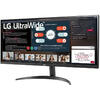 Monitor 34" LG 34WP500-B, UW FHD, AMD FreeSync, Flicker Safe, HDR10, negru