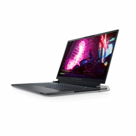 Laptop Dell Alienware X17 R1, Intel Core i7-11800H, 17.3", 32GB, SSD 512 + SSD 1TB, GeForce RTX 3080 16GB, Win11Pro, Lunar Light