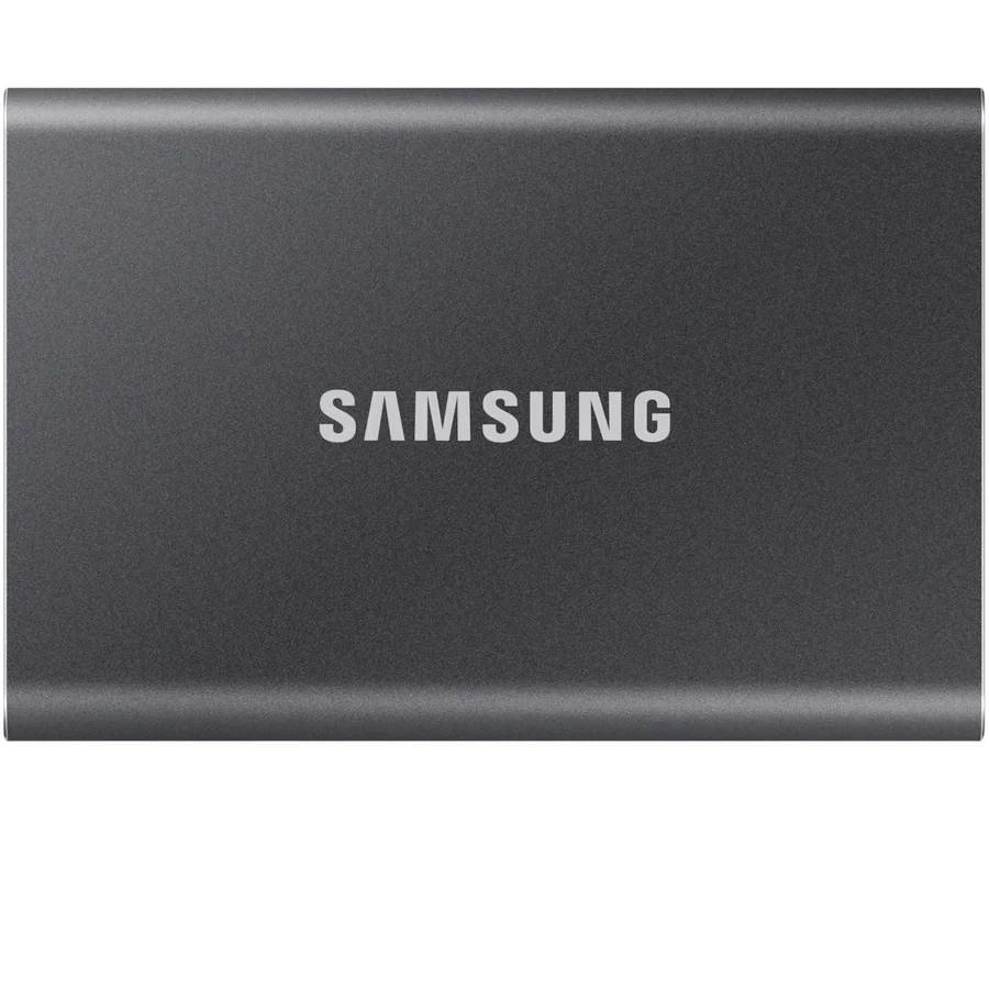 SSD extern Samsung T7 portabil, 1TB, USB 3.2, Titan Grey