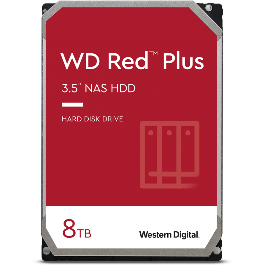 HDD intern Red NAS, 8TB, 5400 Rpm, SATA III