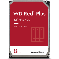 Western Digital HDD intern Red NAS, 8TB, 5400 Rpm, SATA III