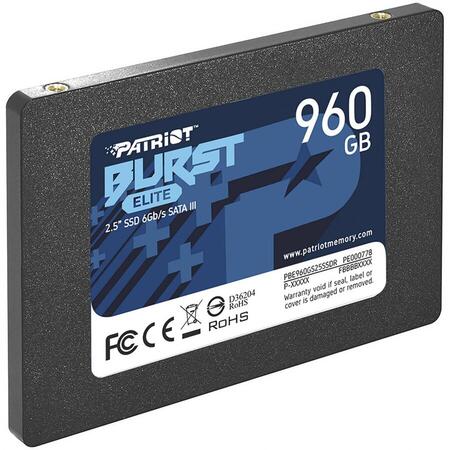 SSD Burst Elite, 960GB, 2.5", SATA3