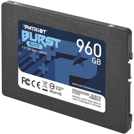 SSD Burst Elite, 960GB, 2.5", SATA3