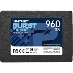 Patriot SSD Burst Elite, 960GB, 2.5", SATA3
