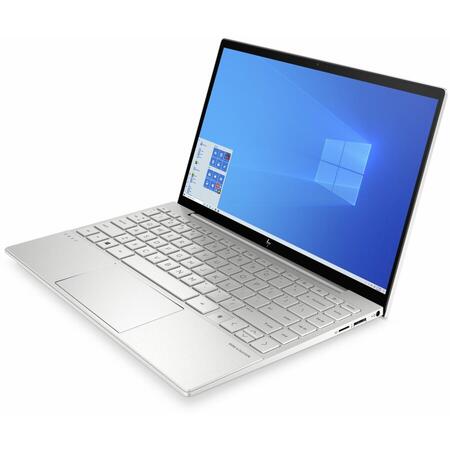 Laptop HP ENVY 13-ba1011nn, Intel Core i7-1165G7, 13.3" Touch, RAM 8GB, SSD 512GB, Intel Iris Xe Graphics, Windows 11 Home, Natural Silver