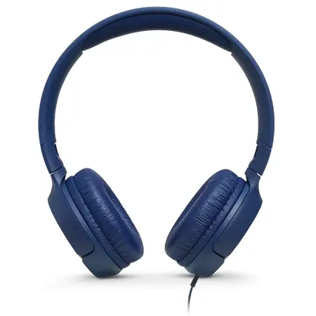Casti On Ear JBL Tune 500, Cu fir, Albastru