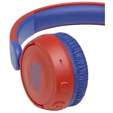 Casti On Ear JBL JR310BT, Wireless, Bluetooth,  Autonomie 30 ore, Rosu