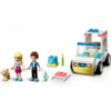 LEGO Friends Ambulanta clinicii animalutelor 41694, 4 ani+, 54 piese