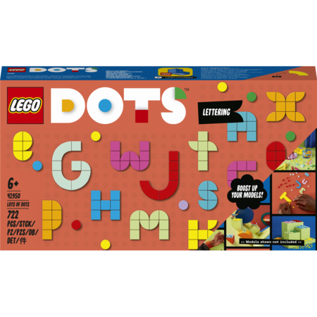 LEGO Dots O multime de Dots - inscriptie 41950, 6 ani+, 722 piese