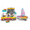 LEGO Friends Furgoneta de camping si barca cu panze 41681, 7 ani+, 487 piese