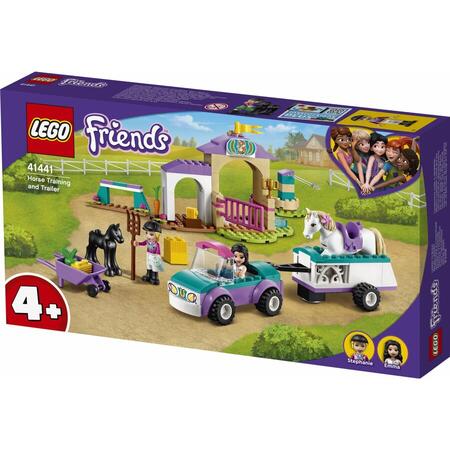 LEGO Friends Remorca si dresaj de cai 41441, 4 ani+, 148 piese