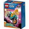 LEGO City Motocicleta de cascadorii cu gaina 60310, 5 ani+, 10 piese