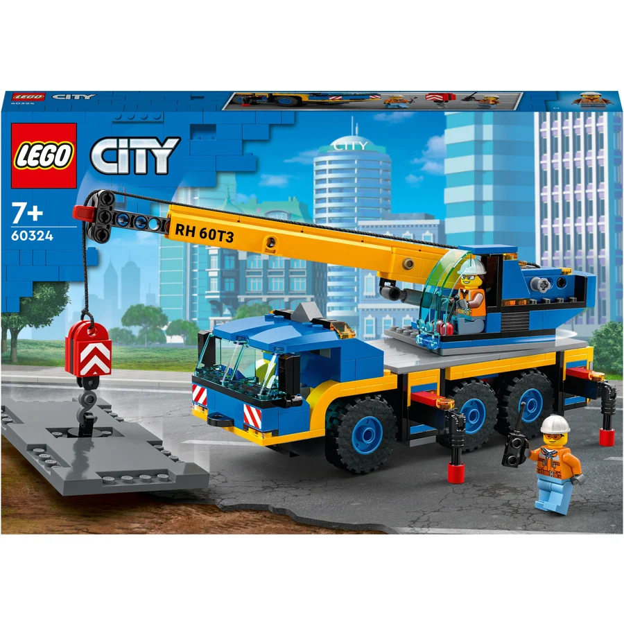 LEGO City - Macara mobila 60324, 340 piese