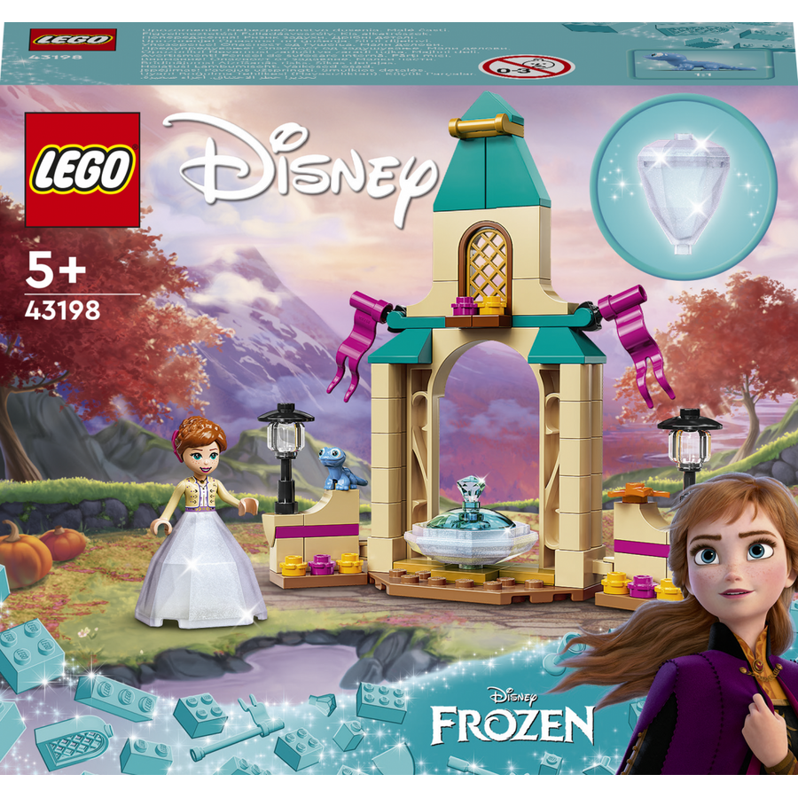 LEGO Disney Princess Curtea Castelului Annei 43198, 5 ani+, 74 piese