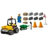 LEGO City Camion pentru lucrari rutiere 60284, 4 ani+, 58 piese