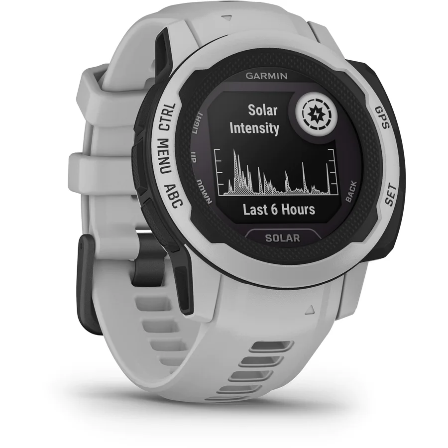 Ceas Smartwatch Garmin Instinct 2s, 40mm, Solar, Mist Gray