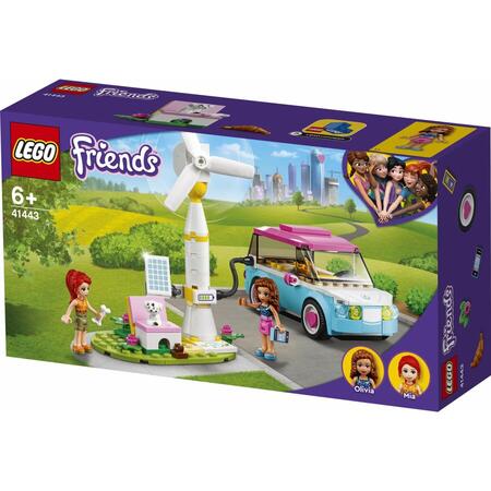 LEGO Friends Masina electrica a Oliviei 41443, 6 ani+, 183 piese