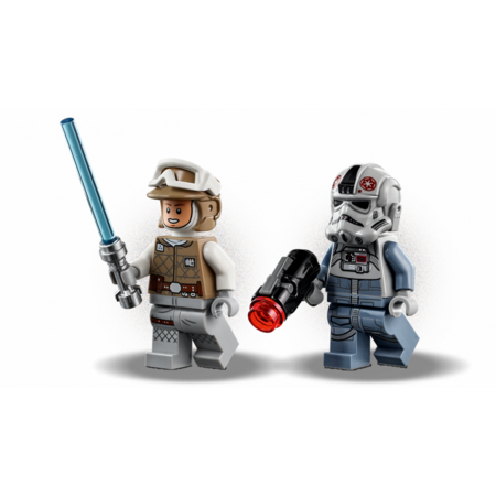LEGO Star Wars Micronava de lupta AT-AT contra Tauntaun 75298, 6 ani+, 205 piese
