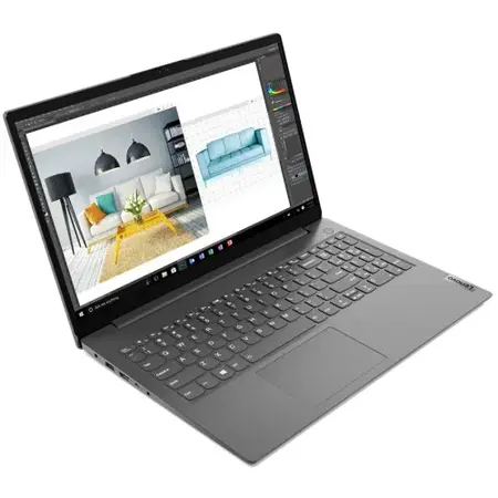 Laptop Lenovo V15 G2 ITL with processor Intel Core i3-1115G4, 15.6", Full HD, 8GB, 256GB SSD, Intel UHD Graphics, No OS, Black