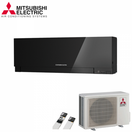 Aparat de aer conditionat Mitsubishi Electric Kirigamine Zen MSZ-EF35VGKS + MUZ-EF35VG, Inverter, 12000 BTU, WI-FI, Clasa A+++, Auto-diagnoza, Negru