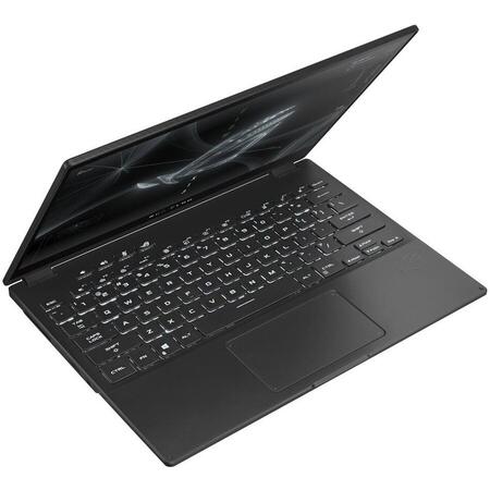 Laptop Gaming ASUS ROG Flow X13 GV301RC cu procesor AMD Ryzen™ 7 6800HS, 13.4", WUXGA, 120Hz, 16GB, 512GB SSD, NVIDIA® GeForce RTX™ 3050 4GB, Windows 11 Home, Off Black