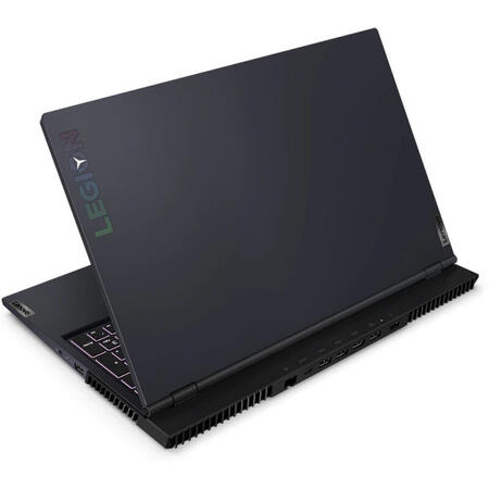 Laptop Lenovo Gaming 15.6'' Legion 5 15ACH6A, FHD IPS 165Hz, Procesor AMD Ryzen™ 5 5600H (16M Cache, up to 4.2 GHz), 16GB DDR4, 512GB SSD, Radeon RX 6600M 8GB, No OS, Phantom Blue