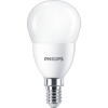 Philips Pachet 2 becuri LED P48, EyeComfort, E14, 7W (60W), 806 lm, lumina alba calda (2700K)