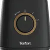 Blender Tefal Eco Respect BL46EN38, 800W, buton variabil pentru viteza, cutit cu 4 lame, sistem Smart Lock, vas din sticla termorezistenta, 1.25L, negru