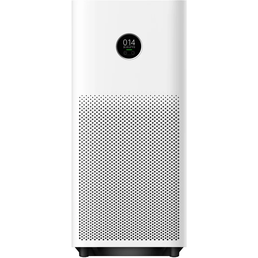purificator de aer xiaomi mi air purifier 3h Purificator de aer Xiaomi Smart Air Purifier 4 EU, PCARD 400 m3/h, MI Home, Display OLED, Mod Noapte, BHR5096GL, Alb