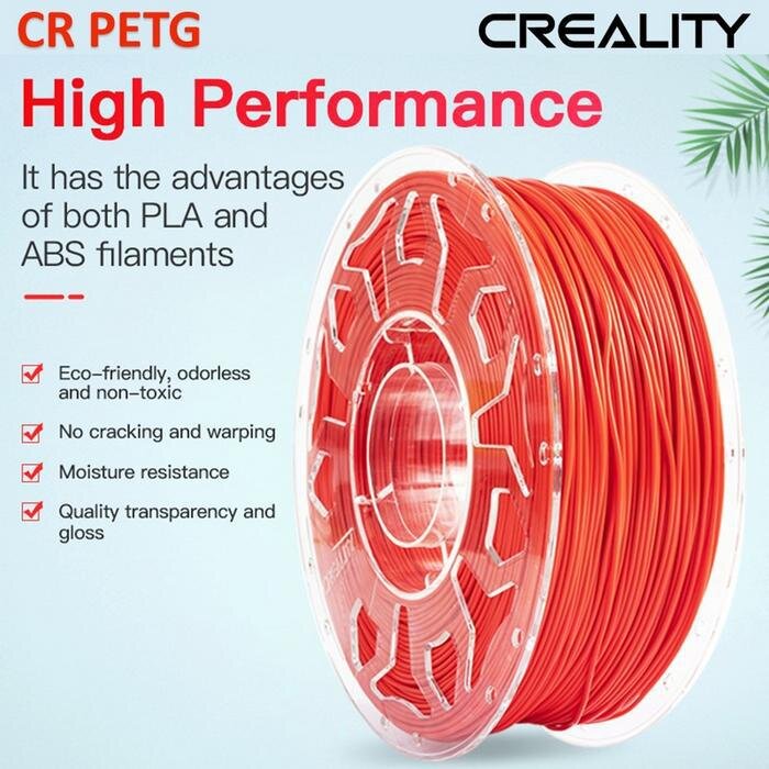 Filament CREALITY 3D PRINT CR-PETG RED