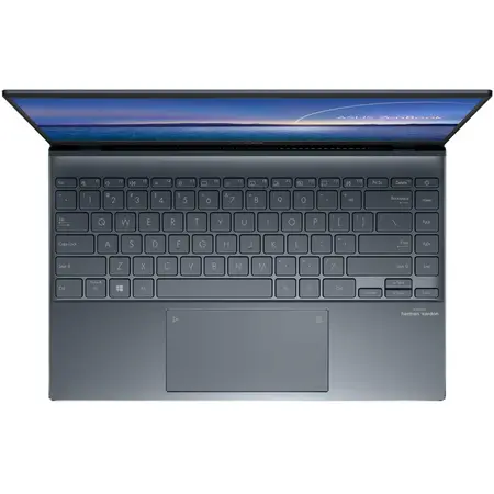 Laptop ASUS UX425EA-KI842W cu procesor Intel® Core™ i5-1135G7, 14" Full HD, 8GB, SSD 512GB, Intel Iris Xᵉ Graphics, Windows 11 Home, Pine Grey