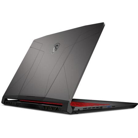 Laptop MSI Gaming 15.6'' Pulse GL66 12UEK, QHD 165Hz, Procesor Intel® Core™ i5-12500H (18M Cache, up to 4.50 GHz), 16GB DDR4, 512GB SSD, GeForce RTX 3060 6GB, Free DOS, Titanium Gray