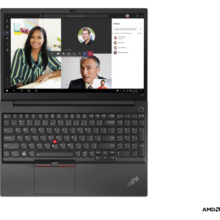 Laptop Lenovo ThinkPad E15 Gen 3 cu procesor AMD Ryzen™ 7 5700U, 15.6", Full HD, 16GB, 512GB SSD, AMD Radeon Graphics, Windows 10 Pro, Black