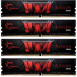 G.SKILL Memorie Aegis DDR4 64GB (4x16GB) 3200MHz CL16 1.35V XMP 2.0