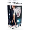 Epilator ROWENTA Skin Spirit EP2910F1, 2 trepte de viteza, 24 pensete, sistem de ghidare, sistem de masaj cu bile, roz