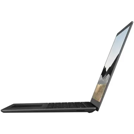 Laptop ultraportabil Microsoft Surface Laptop 4 cu procesor Intel Core i5 1135G7, 13.5", Touchscreen, 16GB, 512GB SSD, Intel Iris Xe Graphics, Windows 10 Home, Matte black