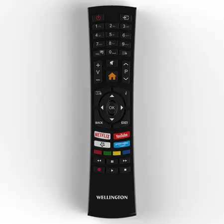 Televizor Wellington WL43U7500A, 108 cm, Smart Android, 4K Ultra HD, LED, Clasa G