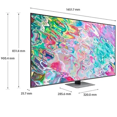 Televizor Samsung QLED 65Q77B, 163 cm, Smart, 4K Ultra HD, Clasa F