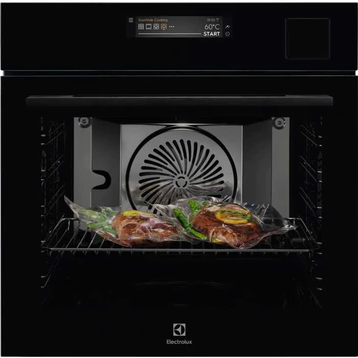 Cuptor incorporabil EOA9S31WZ, Electric, 70 l, Multifunctional, Control touch, SteamPro, SousVide, Convectie, WiFi, Steamify, Grill, Clasa A++, Negru