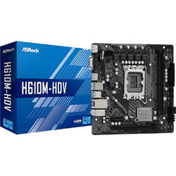 ASROCK Placa de baza  H610M-HDV D4 LGA 1700