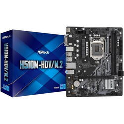 ASROCK Placa de baza H510M-HDV/M.2 D4 LGA 1700