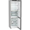 Liebherr Combina frigorifica CBNsfd 5723, 60 cm, 360 L, NoFrost, DrySafe, Fresh Air, BioFresh, SmartDeviceBox, Clasa D, Inox
