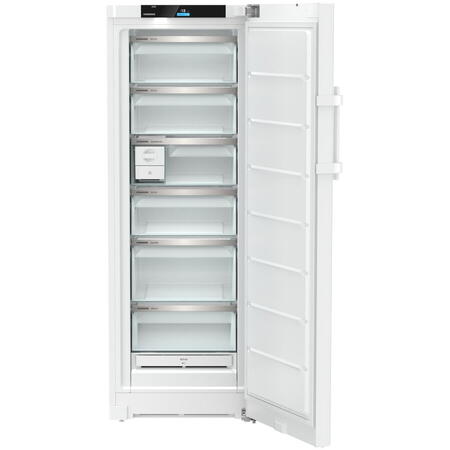 Congelator FNd 5056, NoFrost, 60 cm, 238 L, EasyTwist-Ice, SpaceBox, Clasa D, Alb