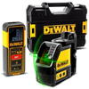 DeWalt Set Nivela Laser DW088CG + Detector DW099E, Raza laser 25 m