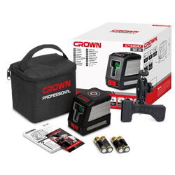 CROWN Nivela Laser Verde CT44047, 30M, 3MM/10M