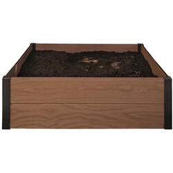 Keter Jardiniera patrata maro Maple