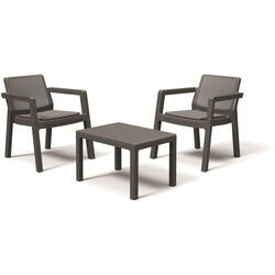 Keter Set mobilier gradina graphite Emily