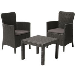 Keter Set mobilier gradina graphite Salvador