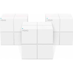 Tenda Nova MW6 Mesh WiFi 5 (3-pack), Dual-Band, AC1200, MU-MIMO, 802.11ac